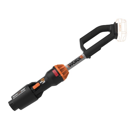 Worx LeafJet 20V Battery Powered Handheld Leaf Blower, Bare Tool WG543.9